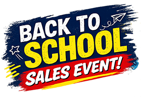Back to School Sales Event!