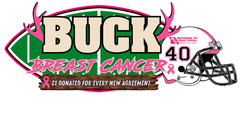 Buck Breast Cancer: $1 donated for every new agreement